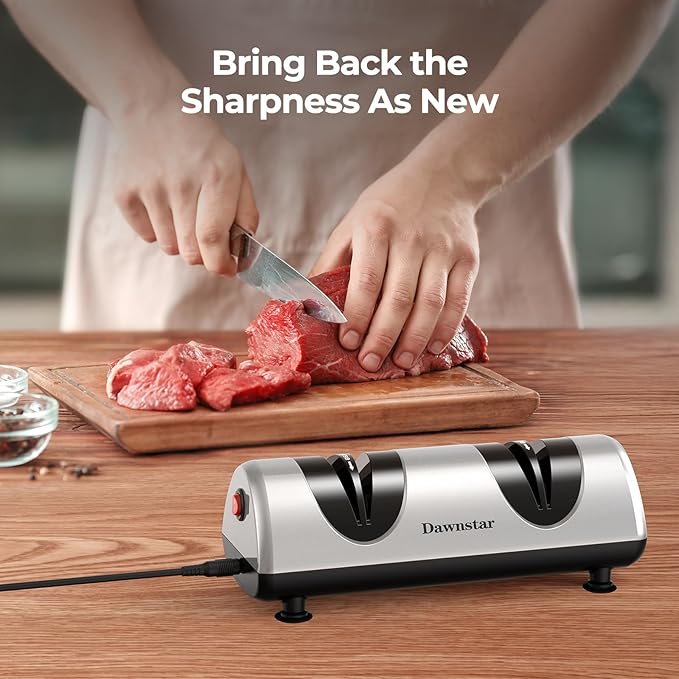 Electric Knife Sharpener, Professional Kitchen Knife Sharpener - Image 2