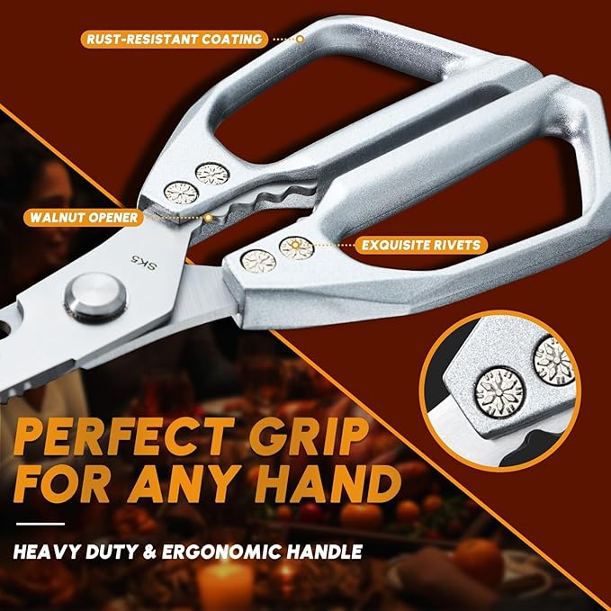 HUUSK Kitchen Shears Set Upgraded - Image 4