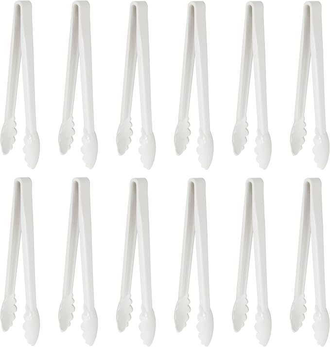 New Star Foodservice 35551 Utility Tong, High Heat Plastic, 12 inch by NewStarFoodservice