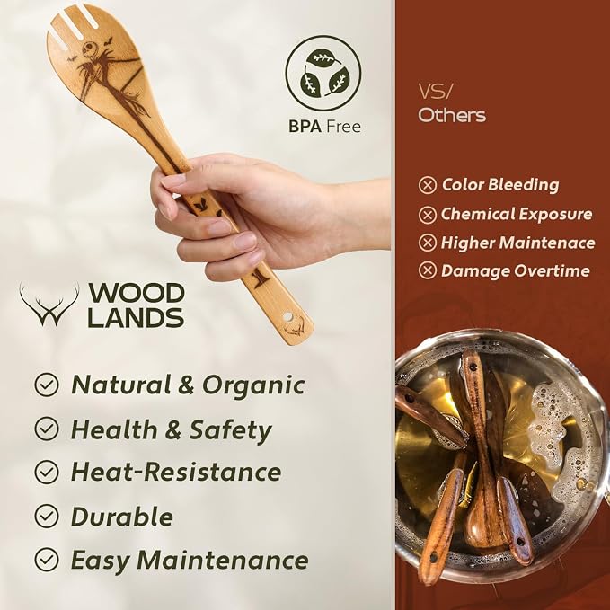 Nightmare Wooden Spoons for Cooking Before Christmas - Image 6