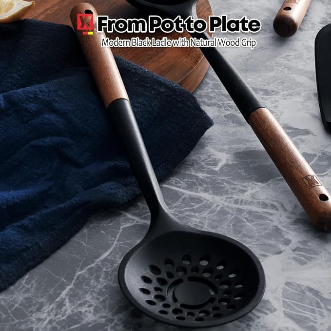 WAGENSTEIGER Silicon Cooking Skimmer Ladle - Image 3