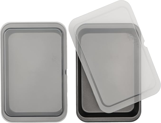 GoodCook Set of 2 Nonstick Steel 13" x 9" Cake Baking Pans by GoodCook