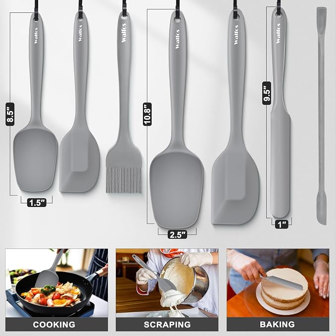 Walfos Silicone Spatula Set - Image 6