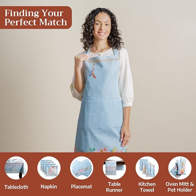 Maison d' Hermine 100% Cotton Apron - Image 4