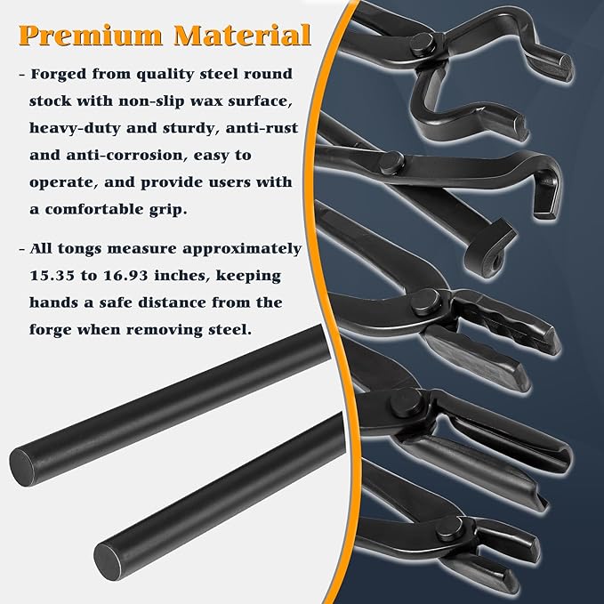 Blacksmith Tongs Set - Image 8
