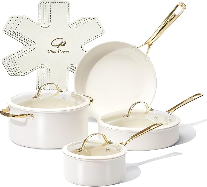 Chef Power Ceramic Cookware Sets, Cookware Set by ChefPower