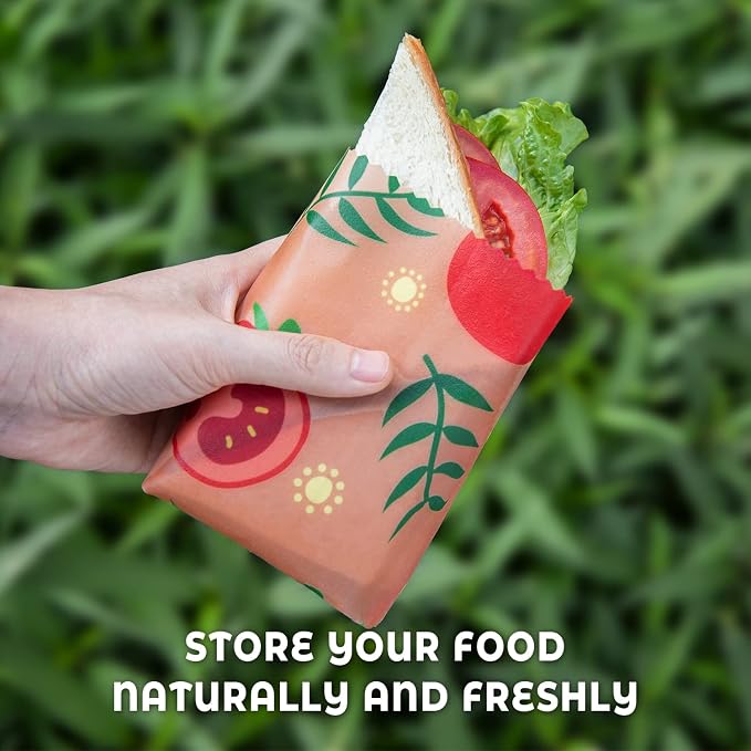 Akeeko Reusable Beeswax Food Wraps - Image 5