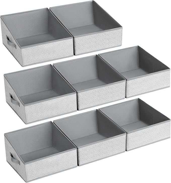 DIMJ Trapezoid Storage Bins, Closet Storage Bins by DiMJ