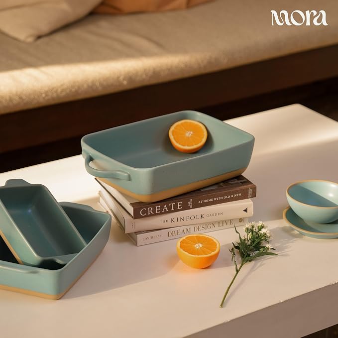 Mora Ceramic Baking Dish with Handles - Image 5