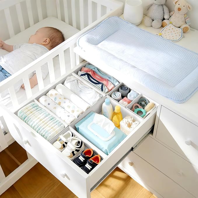 DIMJ Drawer Organizer Clothes Storage - Image 3