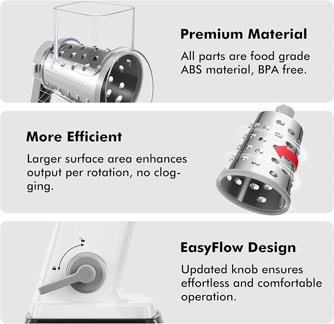 Geedel Rotary Cheese Grater - Image 6