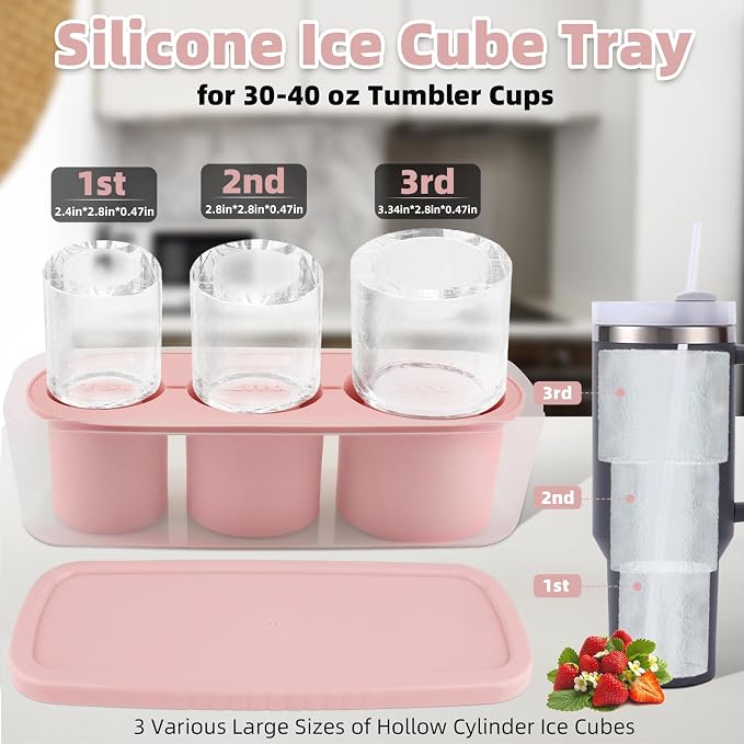 Tcamp Tumbler Ice Mold, Ice Cube Tray - Image 2