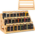 Spice Rack, Spice Organizer -3 Tier Bamboo Spice Racks, Solution by MNADSFKJ