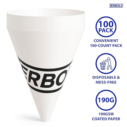 100pcs Disposable Paper Funnels - Image 4