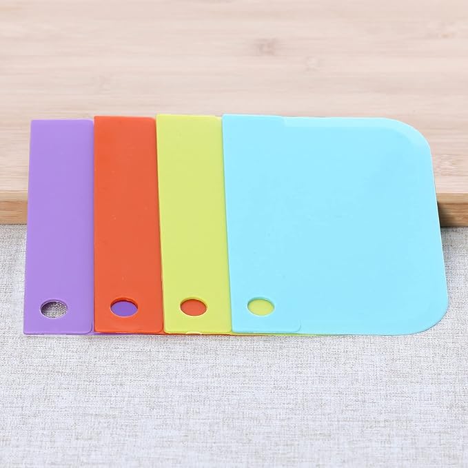6pcs Cake Scraper Decorating Comb and Icing Smoother Reusable Bread Cream Pizza - Image 4