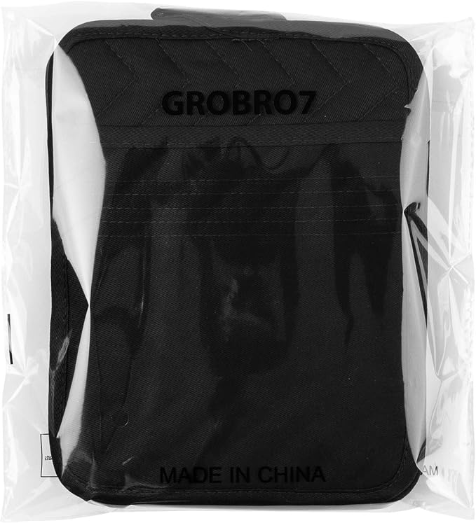 GROBRO7 5Pack Cotton Pocket Pot Holder Set Kitchen Heat Resistant Potholder - Image 7