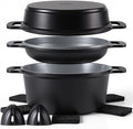 Ammeloo 8-Piece Ceramic Nonstick Cooking Pot Set by Unknown
