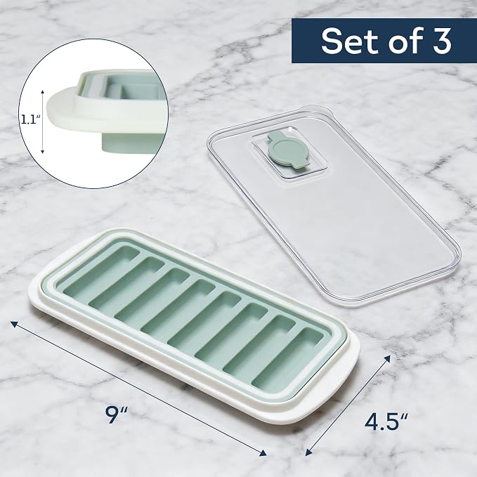Lily's Home Flexible Silicone Ice Cube Tray - Image 2