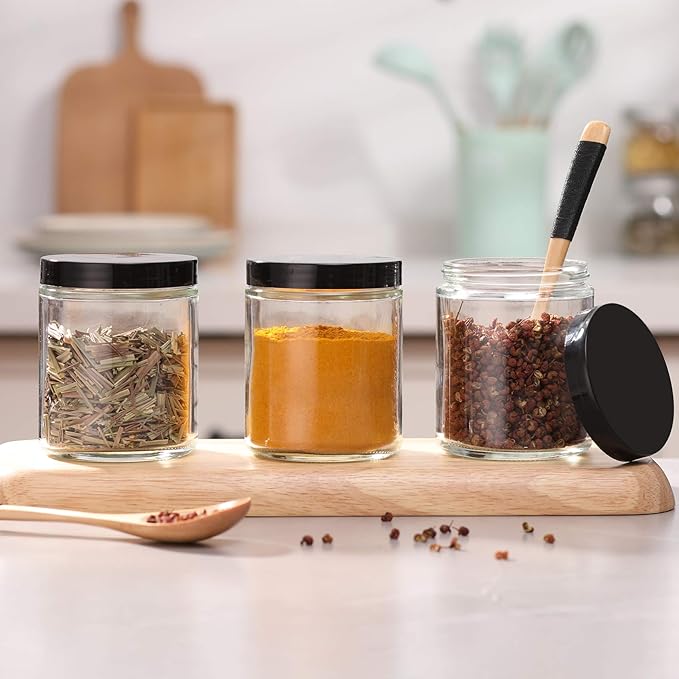 12 Pack, 8 OZ Clear Candle Jars - Image 5