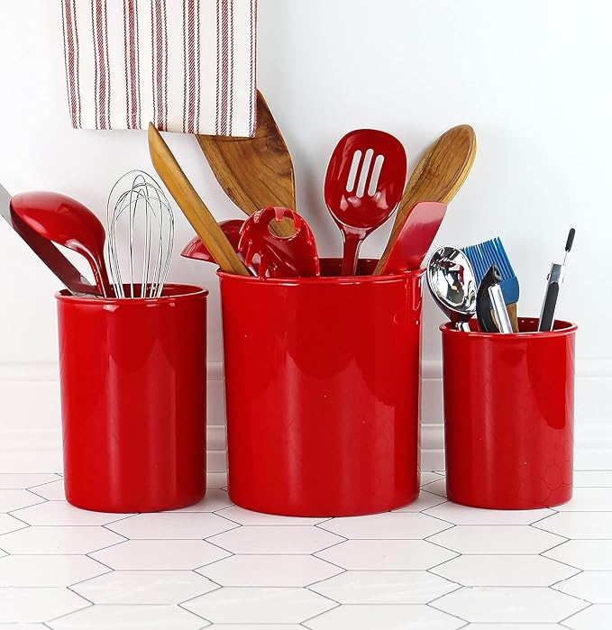 Reston Lloyd Multipurpose Utensil/Crock Holders Organize Wide Variety of Sizes - Image 3