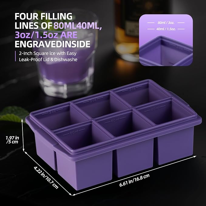 Large Ice Cube Trays for Whiskey - Image 2