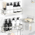 YASONIC Shower Caddy Adhesive, No Drill Bathroom Organizers, Rust Proof Shower by YASONIC
