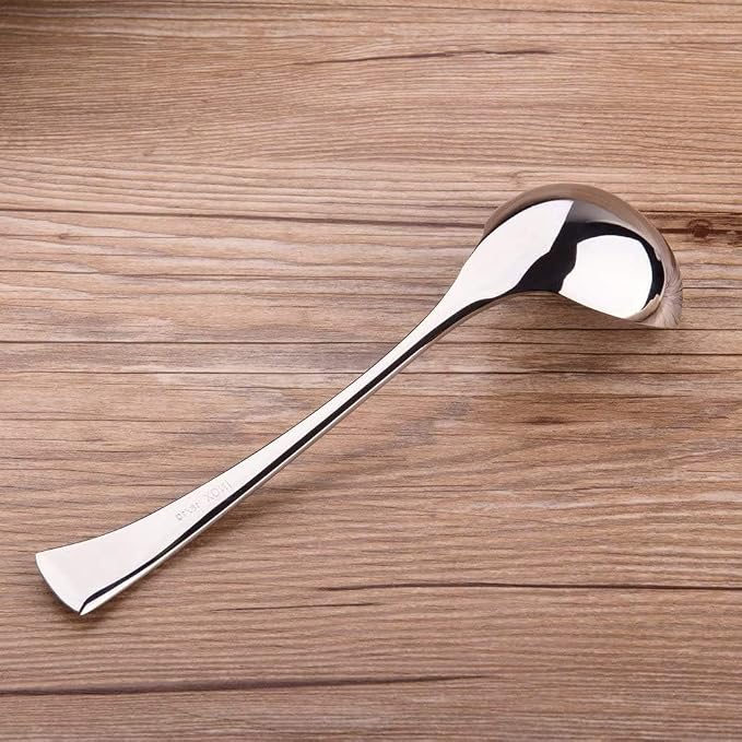 IMEEA 7.6-Inch Small Serving Ladle, 18/10 Stainless Steel Gravy Spoon - Image 6
