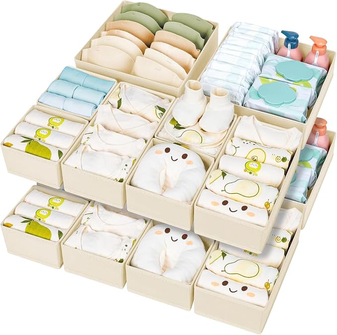 DIMJ Drawer Organizer Clothes 15 Pack by DiMJ