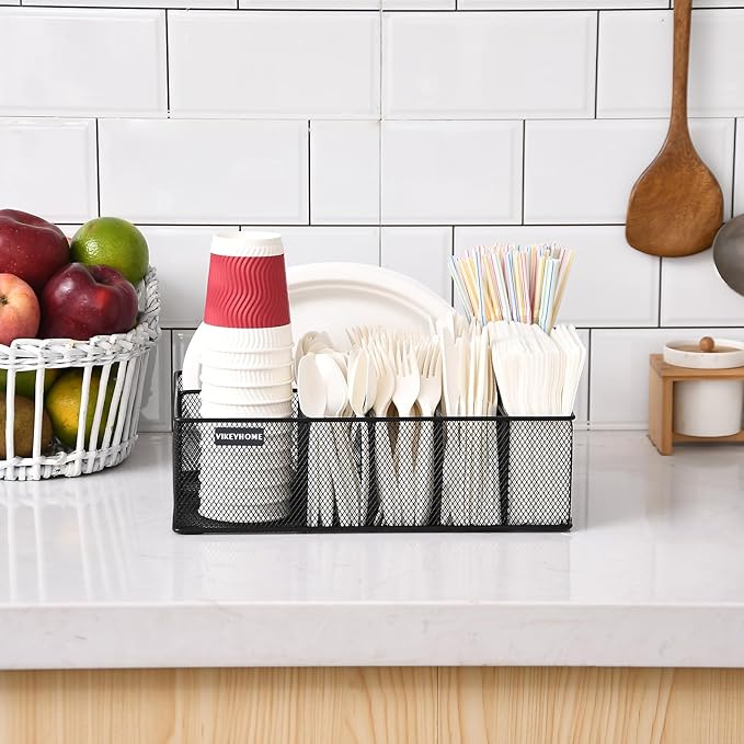 VIKEYHOME Paper Plate Organizer - Image 6