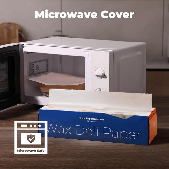Fit Meal Prep 15 x 10.75" Wax Paper Sheets - Image 6