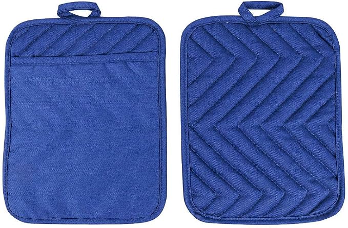 Anyi Pot Holders for Kitchen Heat Resistant, Cotton Hot Pads for Counter Table - Image 8