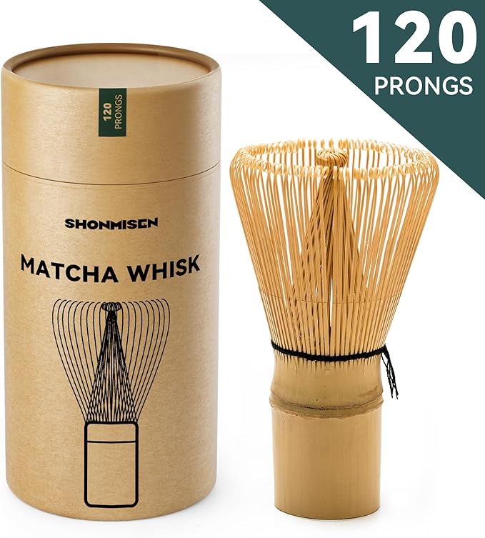 Bamboo Matcha Whisk 80/100/120 Prong, Traditional Japanese Chasen Matcha - Image 7