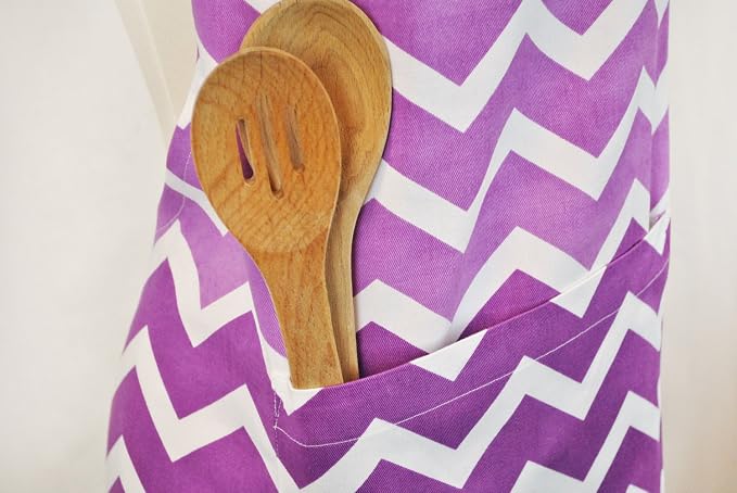 DII unisex Chef Style Cotton Apron - Image 4