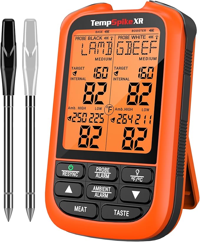 TempPro TempSpike 1000FT Wireless Meat Thermometer Digital by TempPro