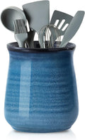 HASENSE Extra Large Ceramic Utensil Holder Crock by Hasense