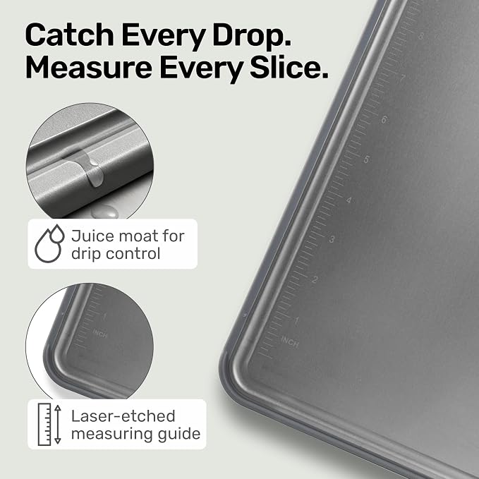 Chopzilla XL Titanium Cutting Board, Food Safe Double Sided PP and Titanium - Image 4