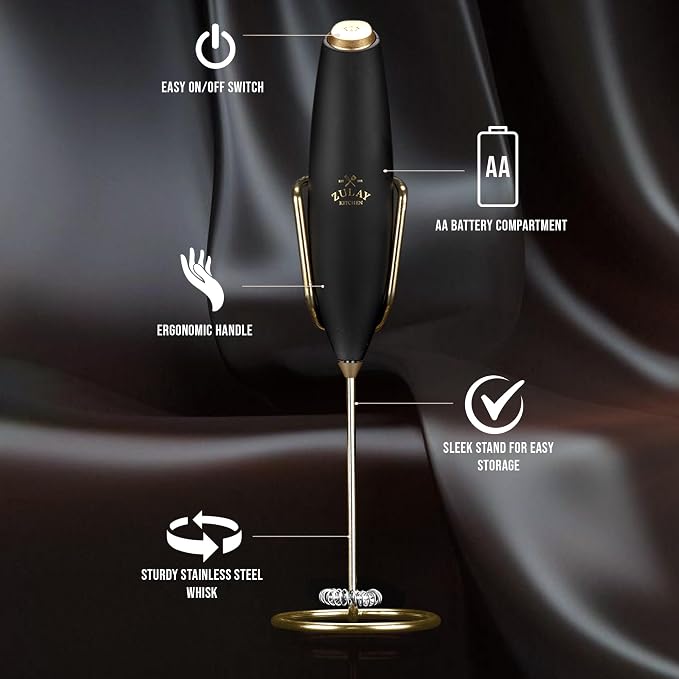 Zulay Kitchen Executive Series Luxury Gift Milk Frother - Image 3
