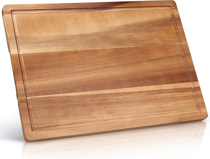 Solid Acacia Wood Cutting Boards by Ayiaren