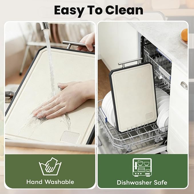 Titanium Cutting Board for Kitchen, Double Sided Titanium Cutting Board - Image 5