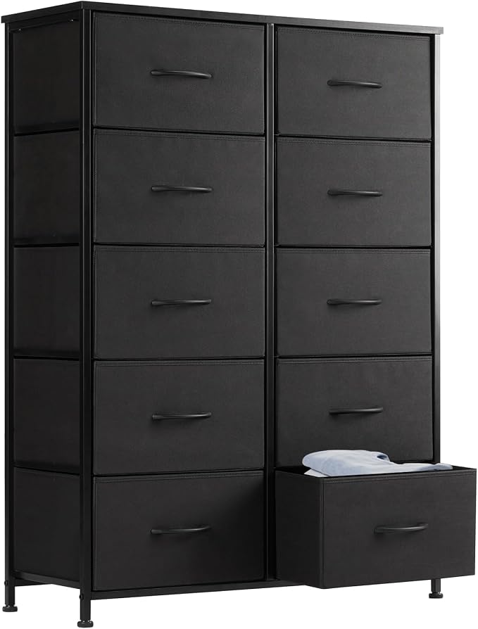 Sweetcrispy Tall Dresser for Bedroom, Drawer Dresser Organizer Storage Drawers by Sweetcrispy