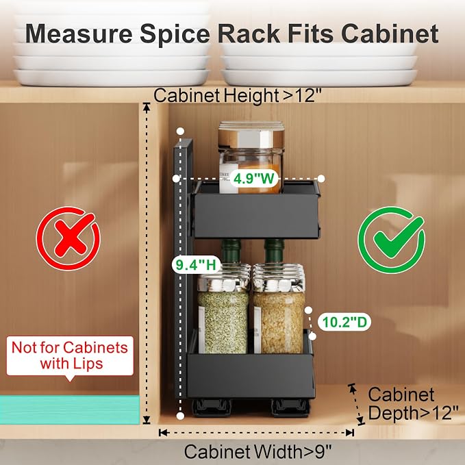 iSPECLE Pull Out Spice Rack - Image 2