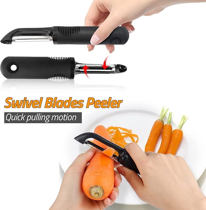 Vegetable Fruit peeler for kitchen Potato Peeler Hand Sharp Stainless Steel - Image 3