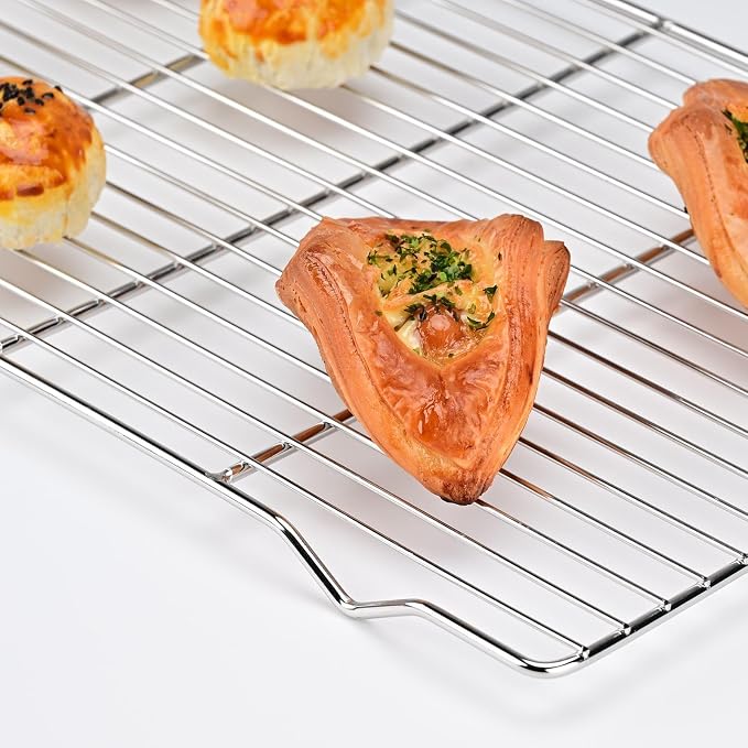 Cooling rack, Dishwasher Safe & Non-Toxic Metal Grates - Image 6