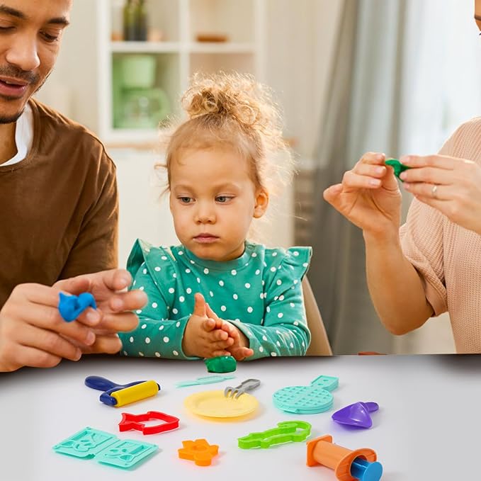 FRIMOONY Dough Tools Set for Kids, Various Animal Molds, Rolling Pins, Random - Image 7