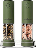 ThermoMaven Electric Salt and Pepper Grinder Set, 110ml Larger Rechargeable by ThermoMaven