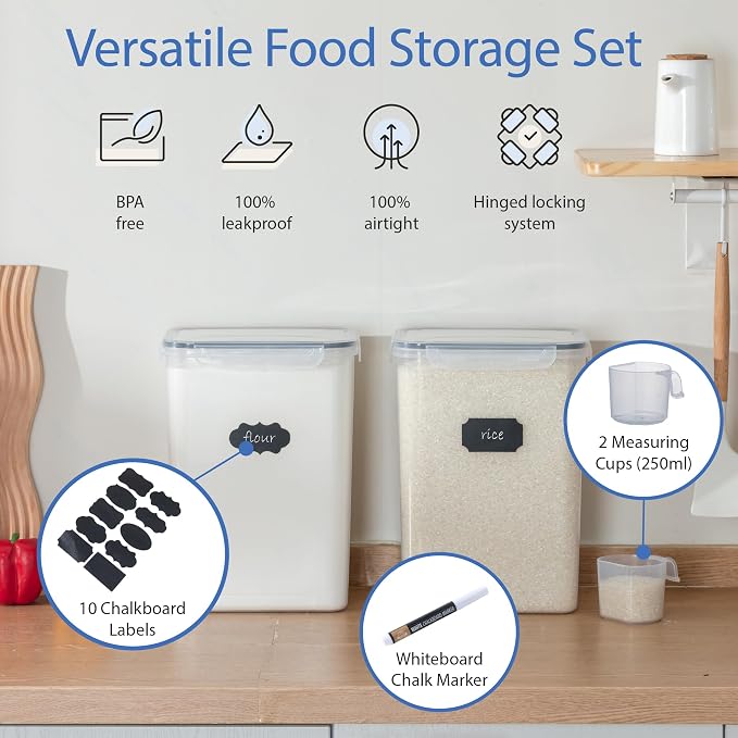Chef's Path Airtight Food Storage Containers - Image 6