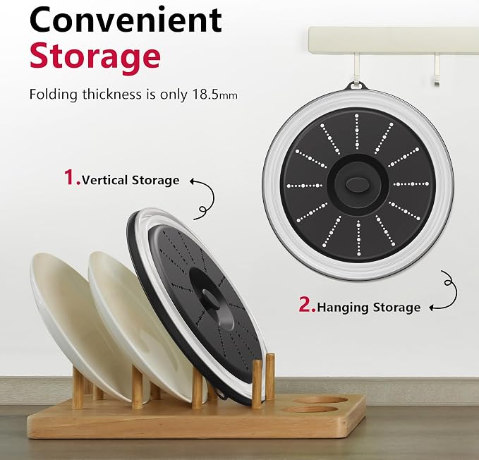 WVM Microwave Splatter Cover Vented - Image 4