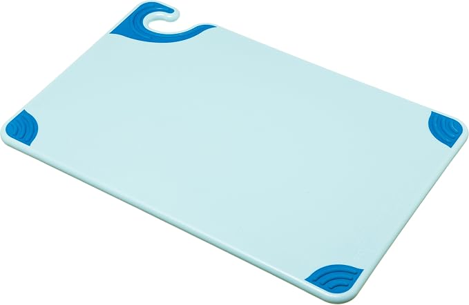 San Jamar Saf-T-Grip Plastic Cutting Board by CarlisleFoodServiceProducts