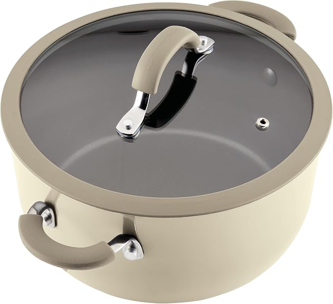 Rachael Ray Cook + Create Nonstick Cookware Pots and Pans Set, Includes Baking - Image 14