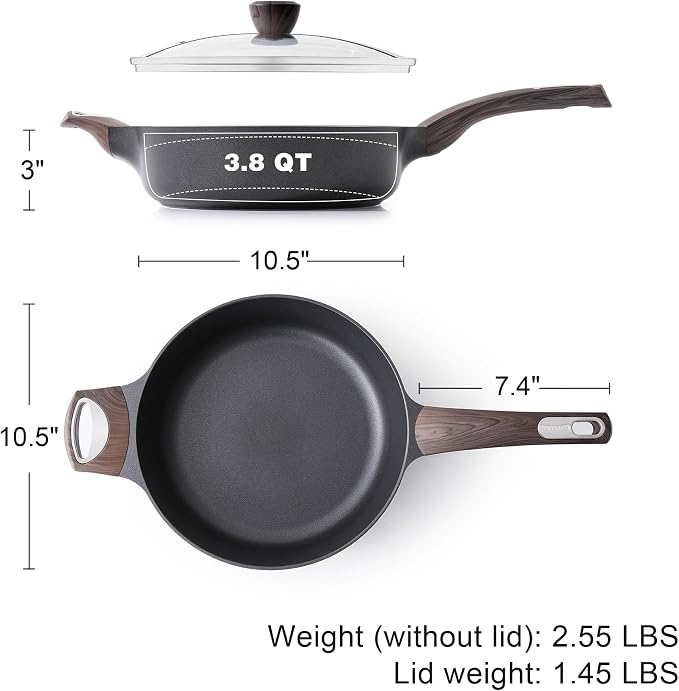 SENSARTE Nonstick Frying Pan Skillet - Image 6
